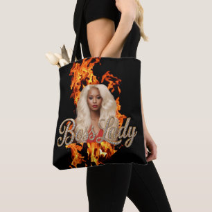 Tela Bolso de mano con estampado total Boss Lady