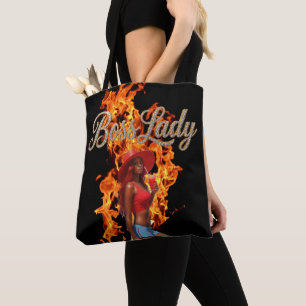 Tela Bolso de mano con estampado total Boss Lady