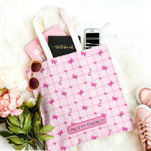 Bolso de mano con estética rosa de Pretty Energy