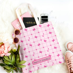 Tela Bolso de mano con estética rosa de Pretty Energy