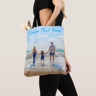 Tela Bolso de mano con foto personalizada regala tus fo