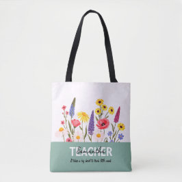 Tela Bolso de mano con frase de nombre personalizado pa