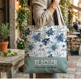 Tela Bolso de mano con frase de nombre personalizado pa
