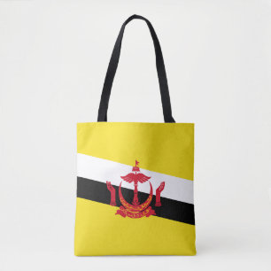 Tela Bolso de mano con la bandera patriótica de Brunei