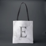 Tela Bolso de mano con monograma personalizado y nombre<br><div class="desc">Regalo con monograma personalizado y nombre
con monograma personalizado y nombre en estilo de fuente serif clásico.

Perfecto para bodas,  fiestas,  reuniones familiares y cualquier ocasión especial.</div>