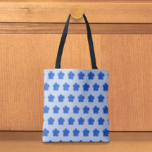 Bolso de mano con patrón continuo de Rosa Musgo Az