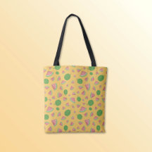 Bolso de mano con patrón de sandía dulce de verano