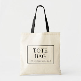 Tela Bolso de mano con tema de libro lindo