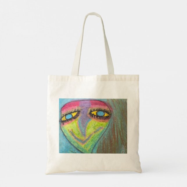 Tela Bolso de mano Crazy Art 2 (Reverso)