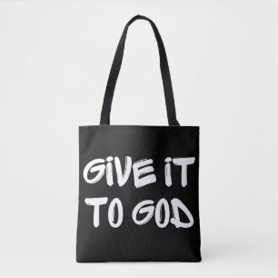 Tela Bolso de mano Darlo a Dios
