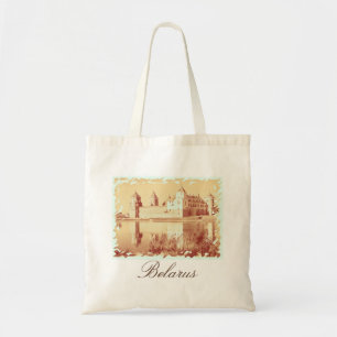 Tela Bolso de mano de arquitectura del castillo de Mir 