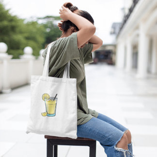 Tela Bolso de mano de arte de limonada