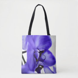 Tela Bolso de mano de arte floral de orquídea