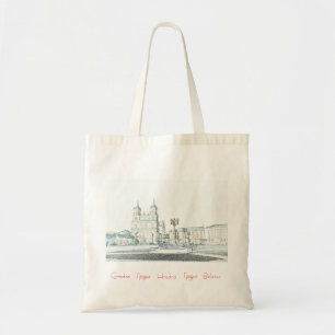 Tela Bolso de mano de Bielorrusia Беларусь Grodno Hrodn