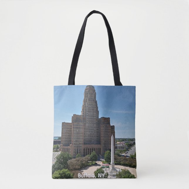 Tela Bolso de mano de Búfalo, NY (Anverso)