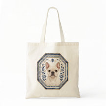 Bolso de mano de Chinoiserie de Bulldog Francés