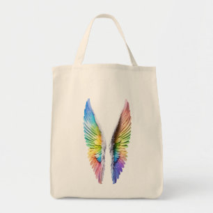 Tela Bolso de mano de compras Wings of Freedom