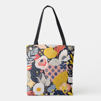Tela Bolso de mano de estilo bohemio artístico.