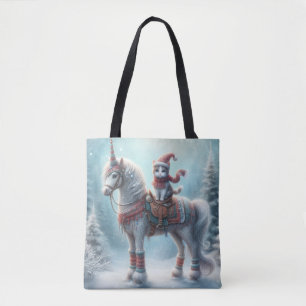 Tela Bolso de mano de fantasía de caballo espiritual mí