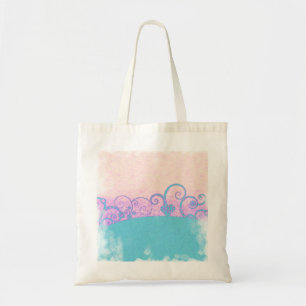 Tela Bolso de mano de fantasía grunge pastel