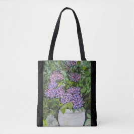 Tela Bolso de mano de flor de Hortensia