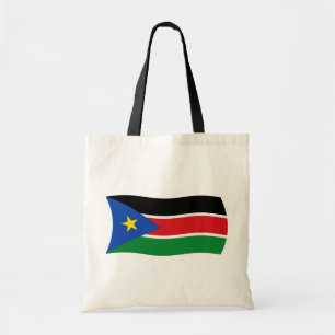 Tela Bolso de mano de la bandera de Sudán del Sur