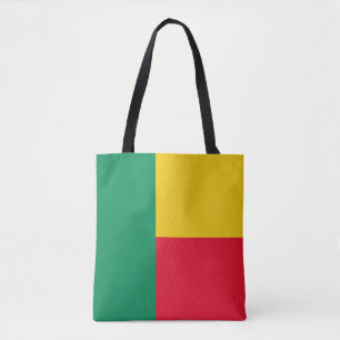 Tela Bolso de mano de la bandera patriótica de Benín