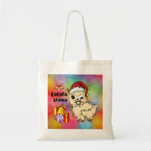 Tela Bolso de mano de Llama de Navidad