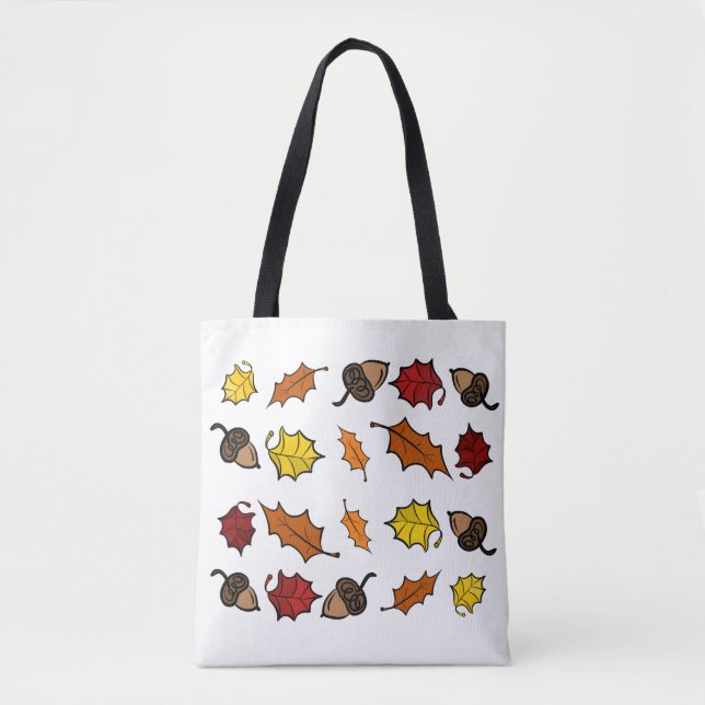 Tela Bolso de mano de otoño (Anverso)
