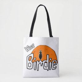 Tela Bolso de mano de pajarito sabio