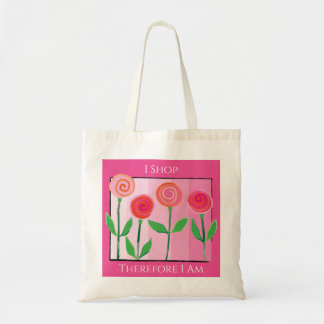 Tela Bolso de mano de presupuesto para día de compras f