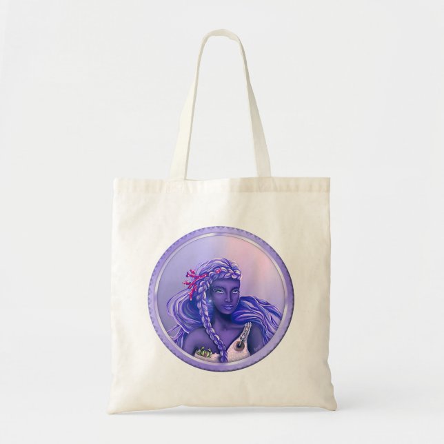 Tela Bolso de mano de sirena (Frente)
