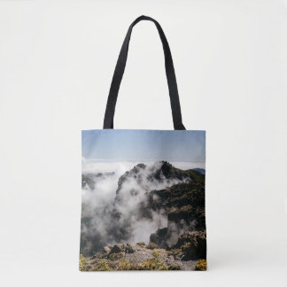 Tela bolso de mano de smog