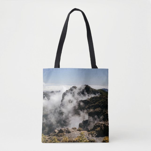 Tela bolso de mano de smog (Anverso)