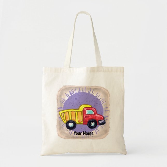 Tela Bolso de mano de volquete (Frente)