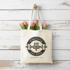 Tela Bolso de mano del día de las madres Modern Fit Mom