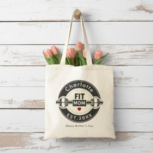 Tela Bolso de mano del día de las madres Modern Fit Mom