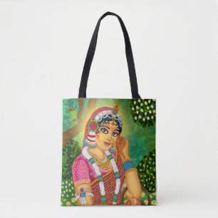 Tela Bolso de mano Diosa Radha