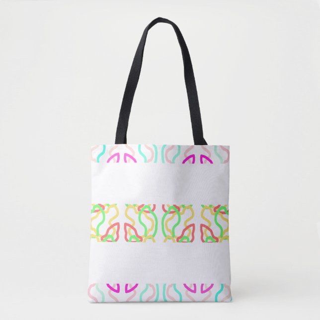 Tela Bolso de mano divertido (Anverso)