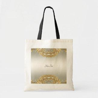 Tela Bolso de mano dorado ornamentado