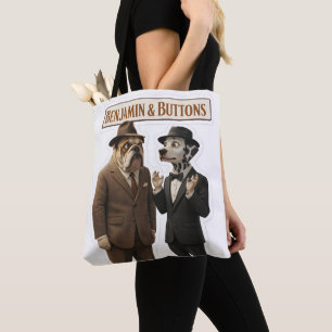 Tela Bolso de mano dúo de detectives Benjamin button