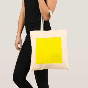 Tela Bolso de mano económico de color amarillo