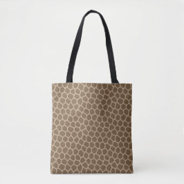 Tela Bolso de mano elegante con estampado de jirafa mar