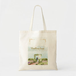 Tela Bolso de mano elegante de acuarela botánica para b