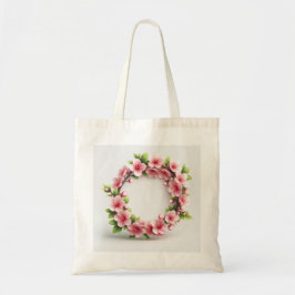 Tela Bolso de mano elegante de flor de cerezo