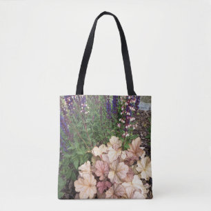Tela Bolso de mano elegante vintage de jardín floral