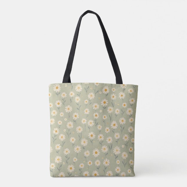 Tela Bolso de mano floral (Reverso)