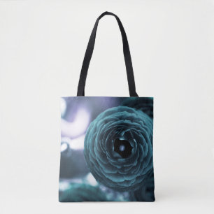 Tela Bolso de mano floral de agua envejecida