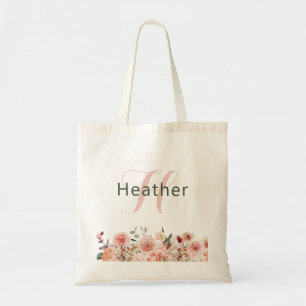 Tela Bolso de mano floral elegante