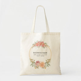 Tela Bolso de mano floral personalizado